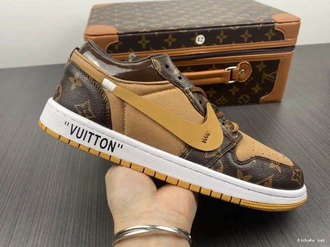 Off-Louis Jordan 1 Air OW x AJ1 LOW 0713
